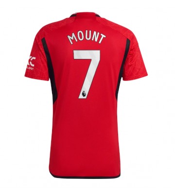 Manchester United Mason Mount #7 Hemmatröja 2023-24 Kortärmad